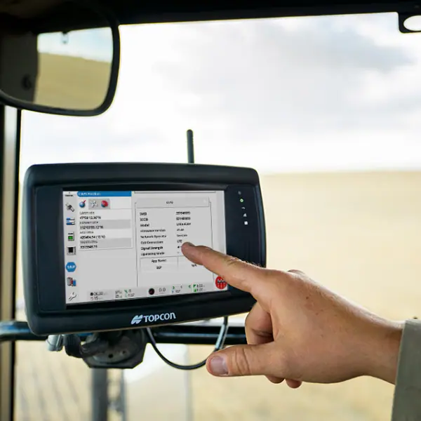 Piloto Automático com Monitor XD + Receptor AGS2 para Tratores AGCO – Topcon